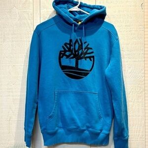 Timberland men’s size small‎ blue hoodie sweatshirt